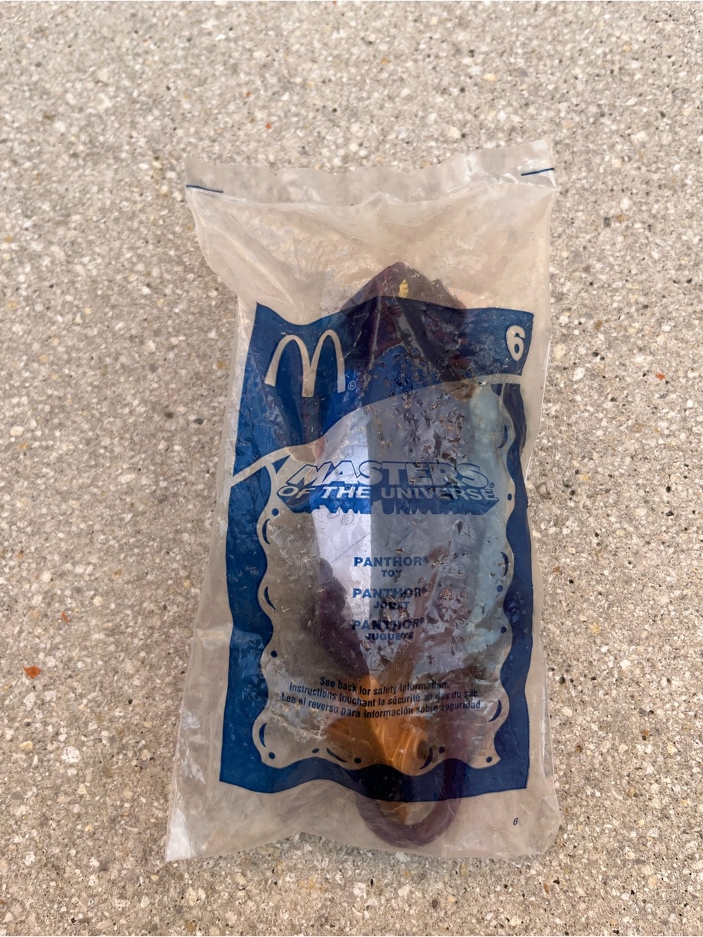 McDonald's Masters of the Universe Panthor Toy - Purple & Brown
